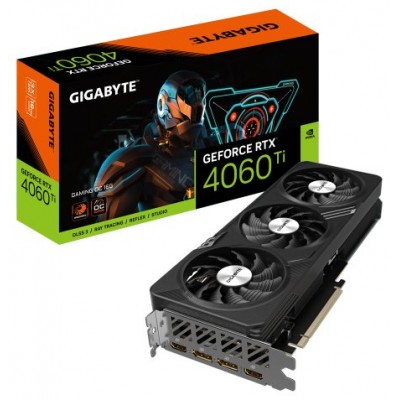 Gigabyte GeForce RTX 4060 Ti GAMING OC 16G NVIDIA 16 GB GDDR6 (Espera 4 dias)